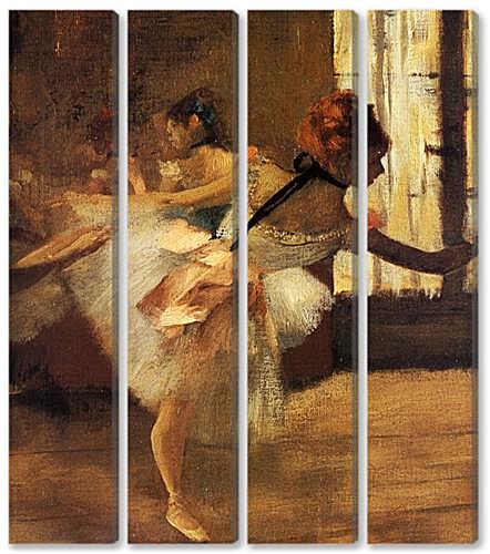 Модульная картина - La Repetition de Danse, detail	
