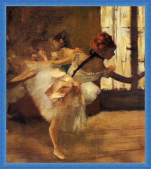 Картина - La Repetition de Danse, detail	
