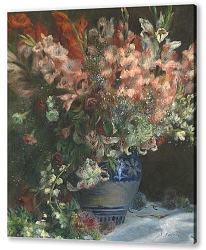 Постер (плакат) - Gladioli in a Vase
