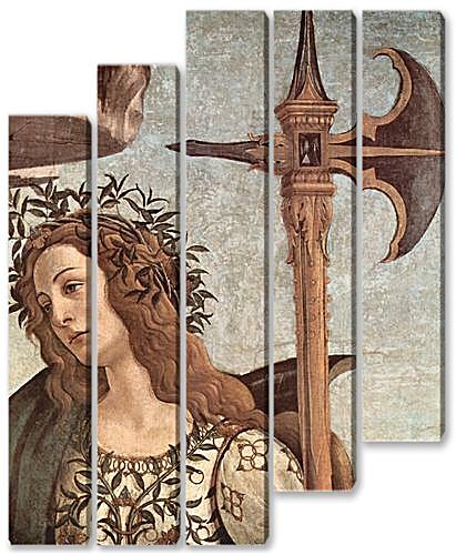 Модульная картина - Minerva and the Centaur (detail)	
