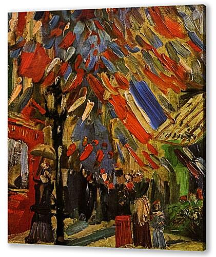 Постер (плакат) - The Fourteenth of July Celebration in Paris
