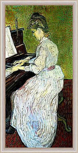 Картина - Marguerite Gachet at the Piano
