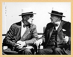 Картина - Рузвельт и Черчиль
