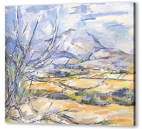 Картина маслом - La montagne Sainte-Victoire (3)	
