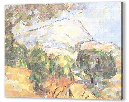 Картина маслом - La Montagne Sainte-Victoire (2)	
