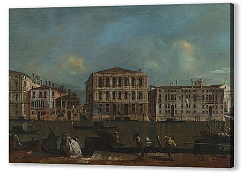 Постер (плакат) - The Grand Canal with Palazzo Pesaro
