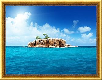 Картина - Скалистый риф