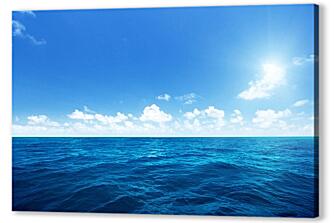 Постер (плакат) - Море, солнце