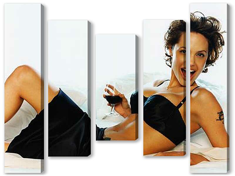 Модульная картина - Анджелина Джоли-37
