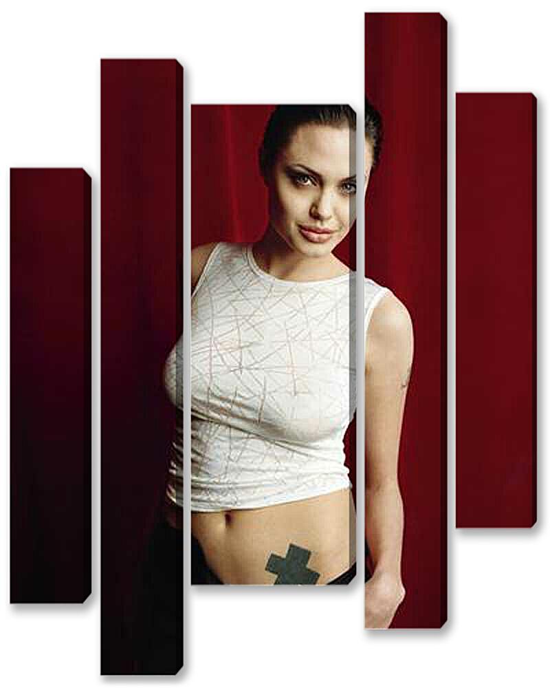Модульная картина - Анджелина Джоли-55
