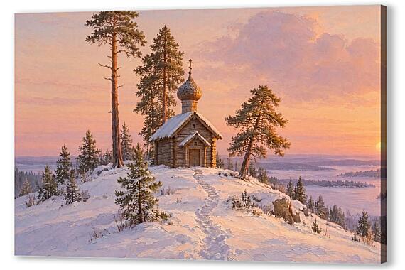 Часовня в соснах