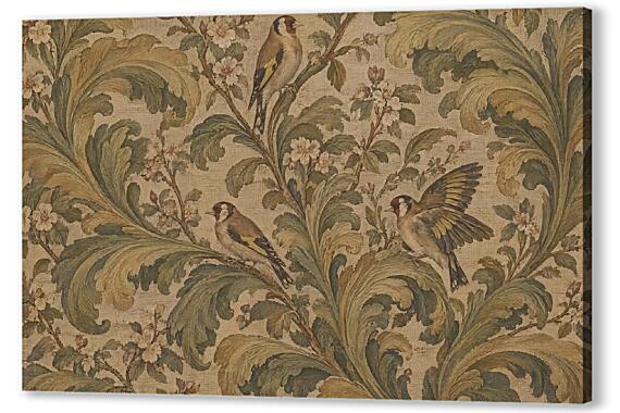 Постер (плакат) - Аканты и щеглы